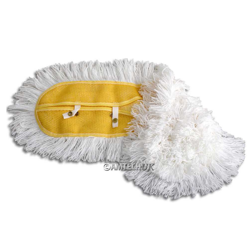 24 Flounder Flat Finish Mop Head Polish Applicator Amtech Uk