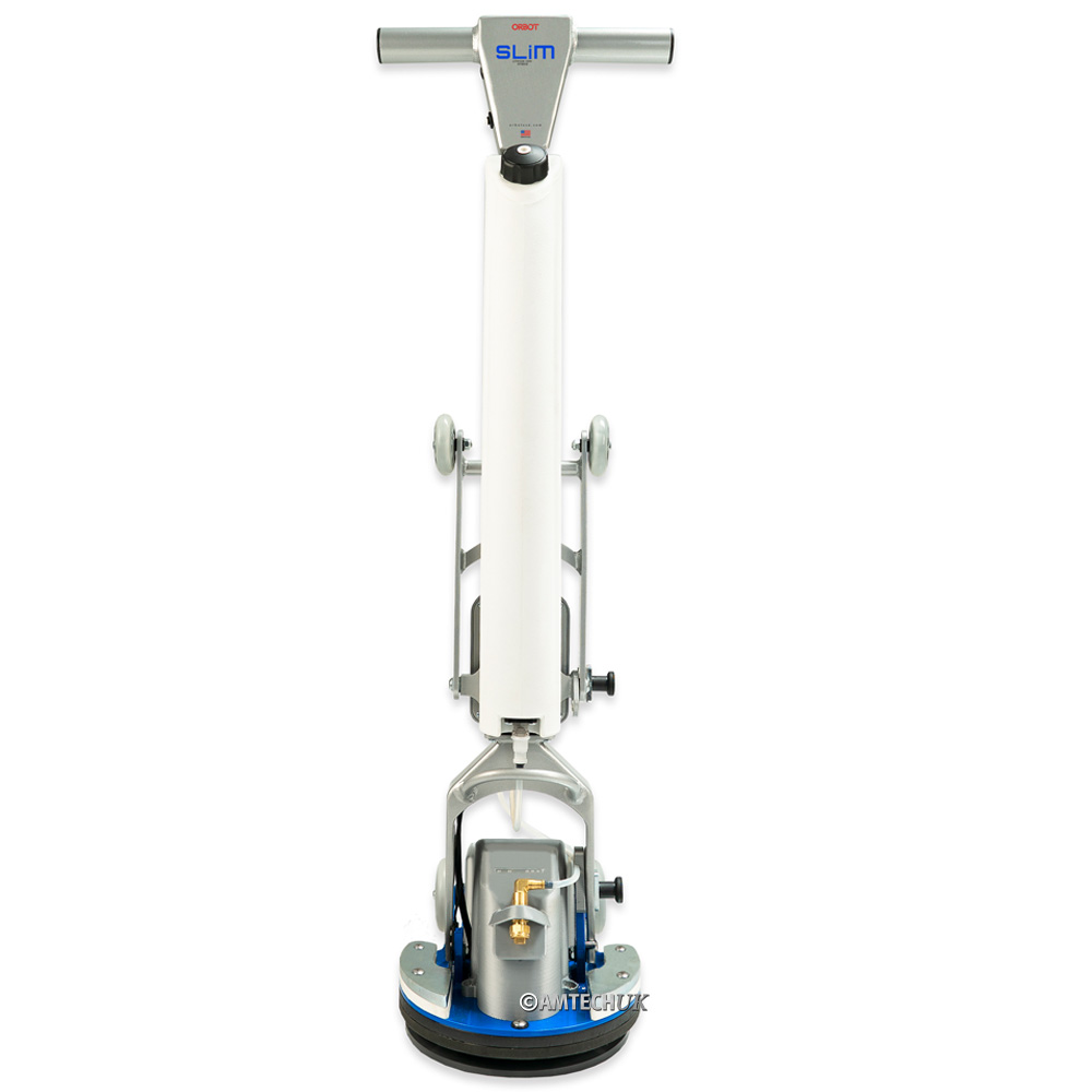 Front view of the Orbot Slim floor cleaning machine