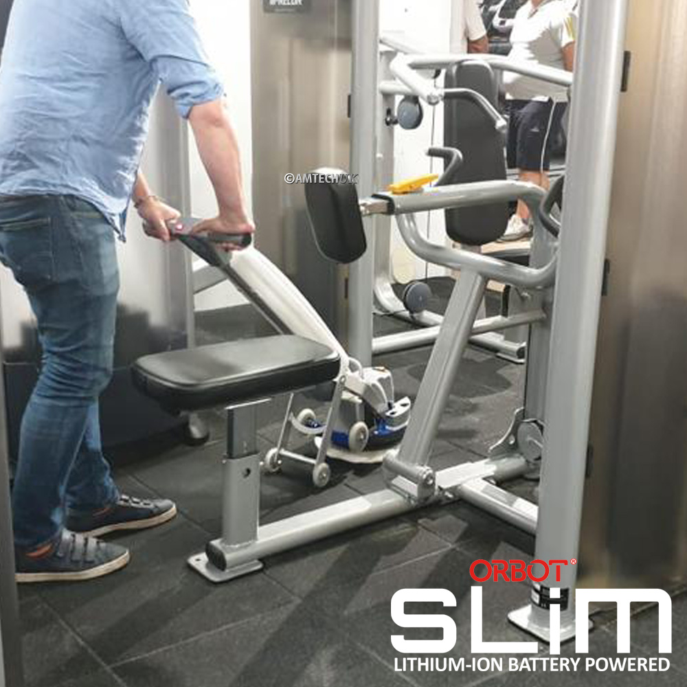 Orbot slim gym floor cleaning machine