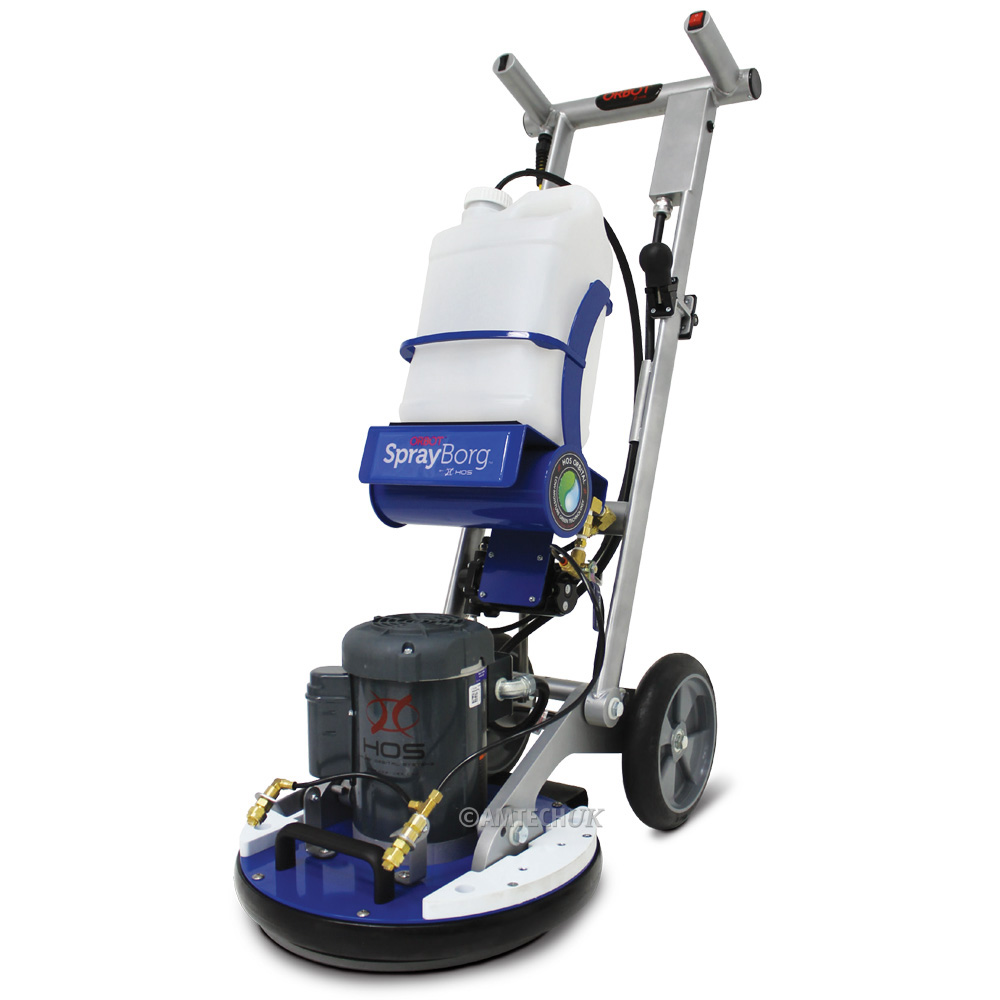 orbot sprayborg floor cleaning machine