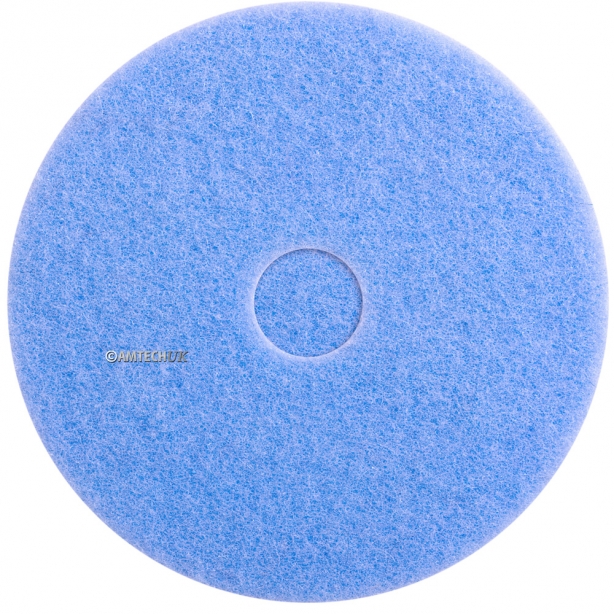 17" Blue Blend Floor Burnishing Pad 