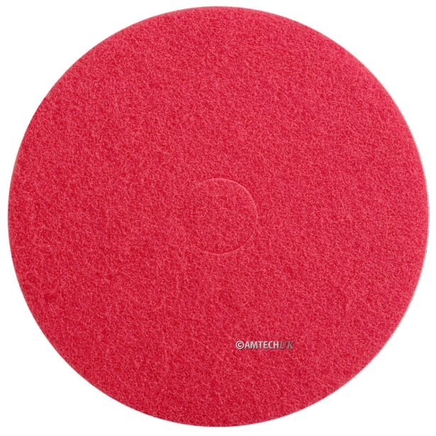 17" Red Light Cleaning Floor polishing Pad