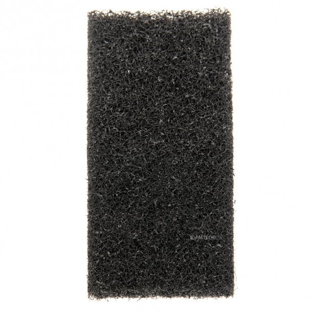 10" x 4" Heavy Duty Black Scrub Pads 