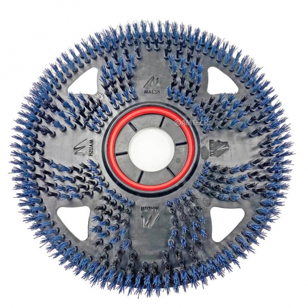 17" Blue Malish Flex Scrub Brush / Pad