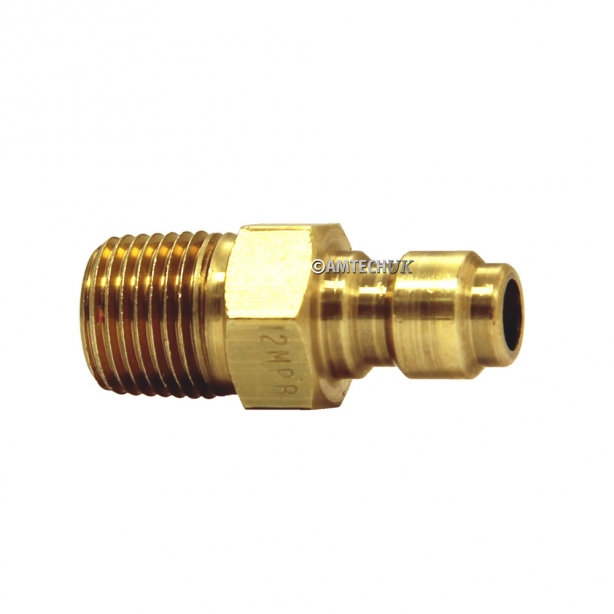 Brass Nipple 1/8 Male Thread