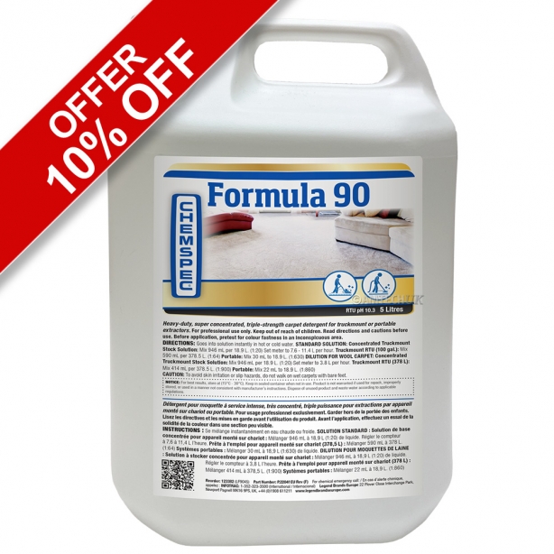 Chemspec Liquid Formula 90 Carpet Cleaner