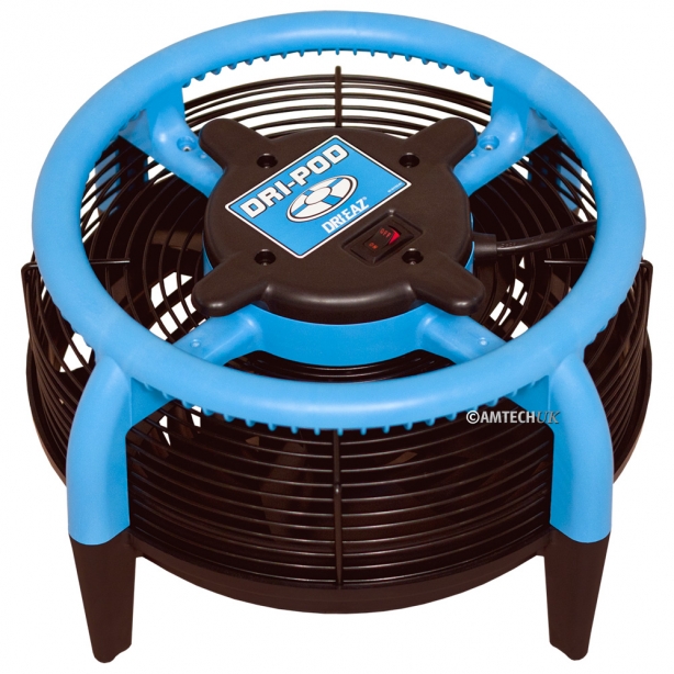 EDIC Aqua Dri Portable Air Mover/Carpet Dryer - 9 1/2 Fan