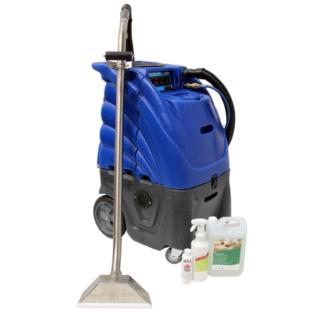 Genius C4 500 PSI Carpet Bundle - 12" Titanium Wand Enclosed Head With Glider