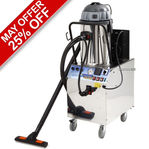 i8 Industrial Steam & Vacuum Cleaner