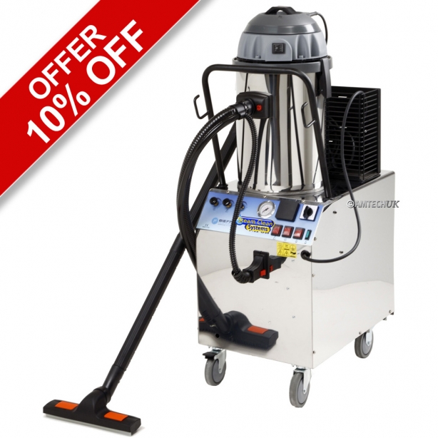 i8 Industrial Steam & Vacuum Cleaner