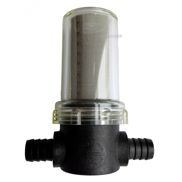 Inline filter for Powr-Flite mid size carpet cleaning machines