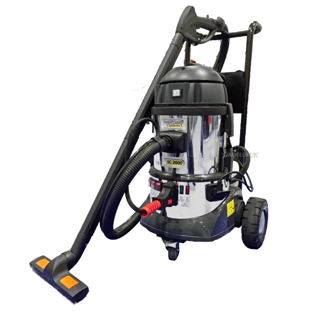 v6-T Commercial Steam and Vacuum Cleaner With Trolley
