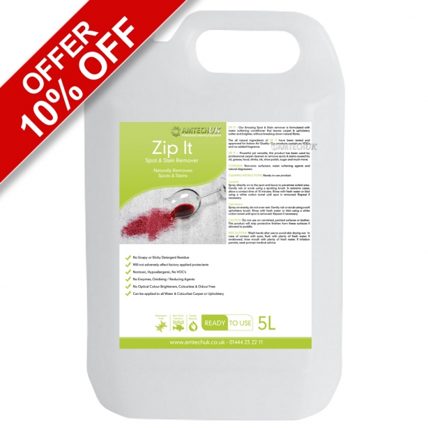 Zip It Spot & Stain Remover 5ltr