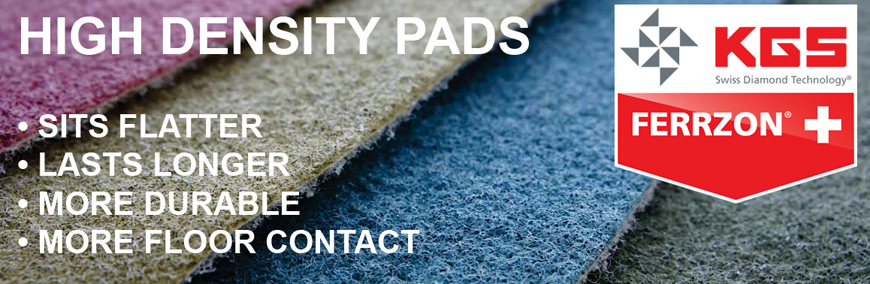 KGS high density diamond pads.